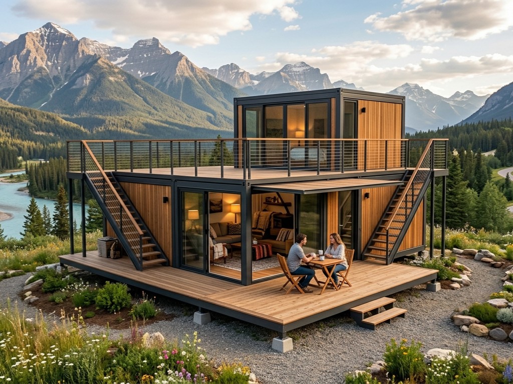 Sustainable Living Officer - Maison préfabriquée écologique avec 2 chambres,