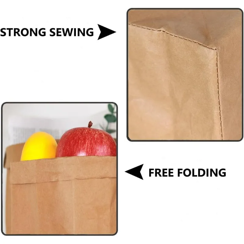 Sacs en papier kraft lavables, - Reusable Produce Bag avis et prix